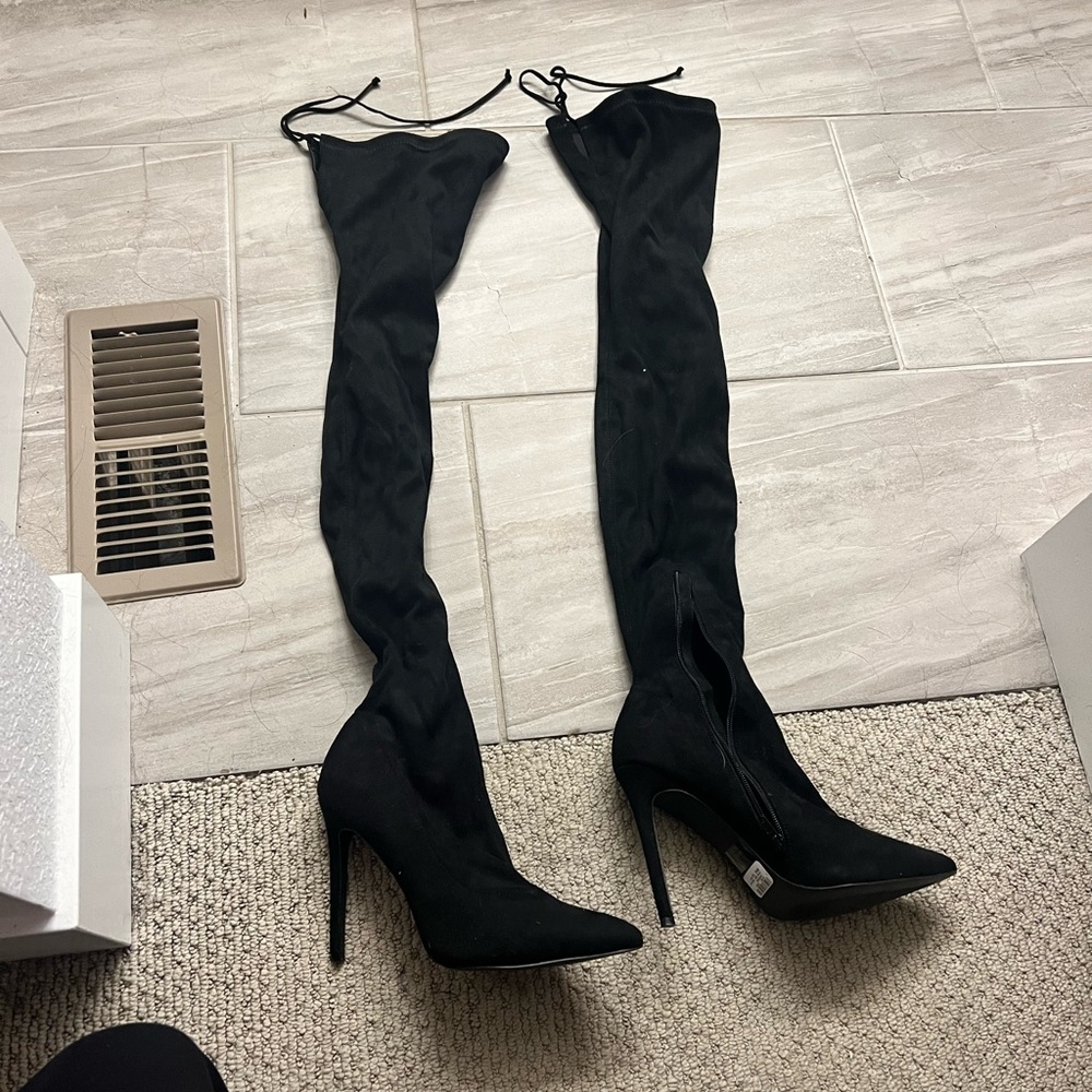 Thigh high boots